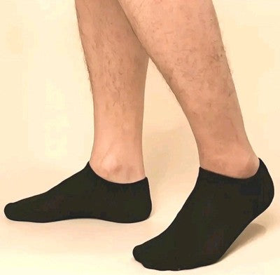 Mens Ankle Trainer Socks 10 Pairs Polyester Low Cut Liner UK Stock Fast Shipp