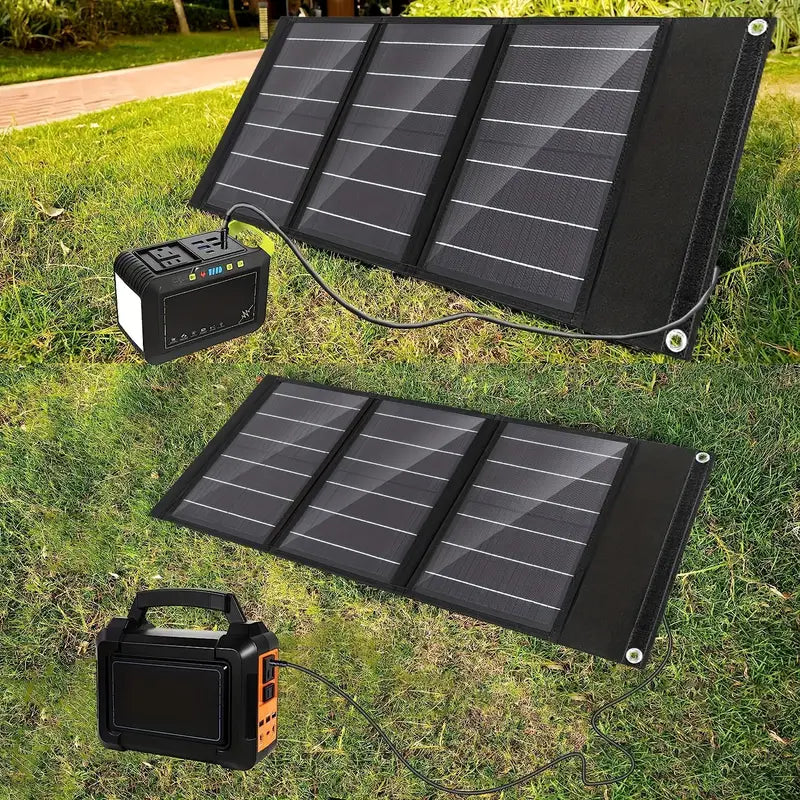40W Foldable Solar Charger - Efficient, Magnetic Design for Mobile Phones & Outdoor Power Banks