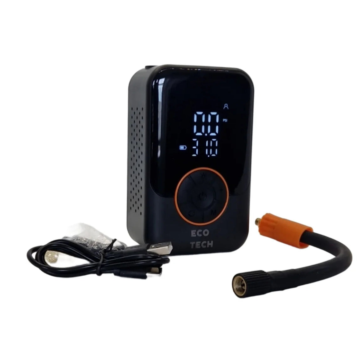 Wireless Tyre Inflator 150PSI - USB Rechargeable Digital Air Pump UK