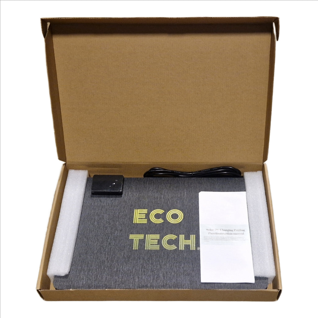 60W Foldable Solar Panel - Portable USB-C DC Fast Charger UK
