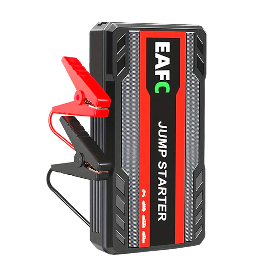 Portable Car Starter Power Bank w/ LED Light USB Rechargeable for 12V Cars to 3L