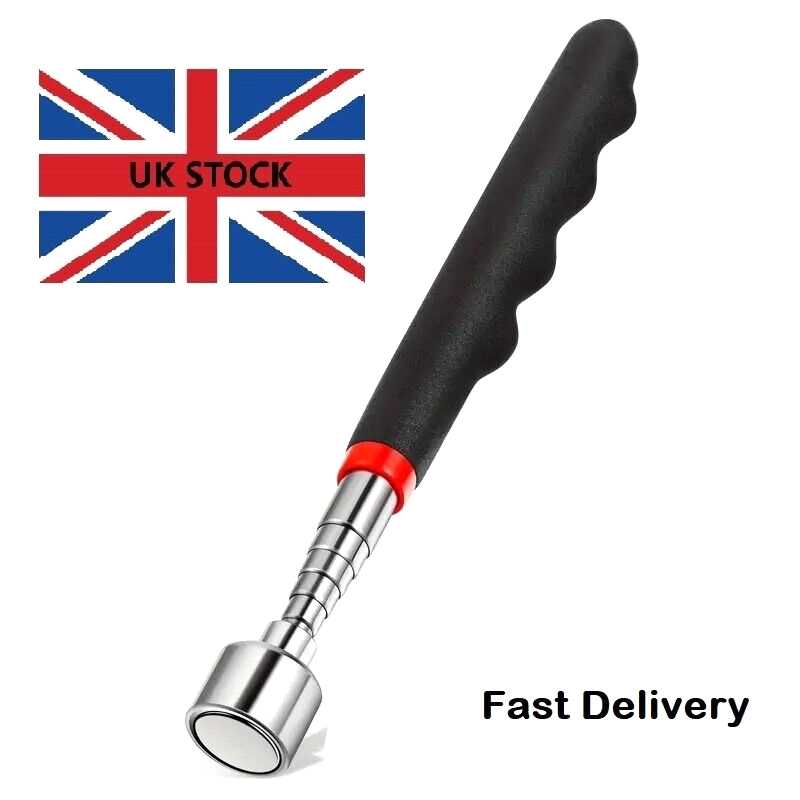 Retractable Magnetic Pickup Tool Extends 18cm to 78cm | Heavy Duty Grabber Tool