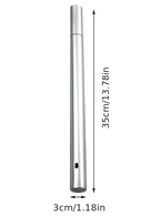 Stainless Steel BBQ Skewers - 30 Pack 35cm Kebab Sticks UK