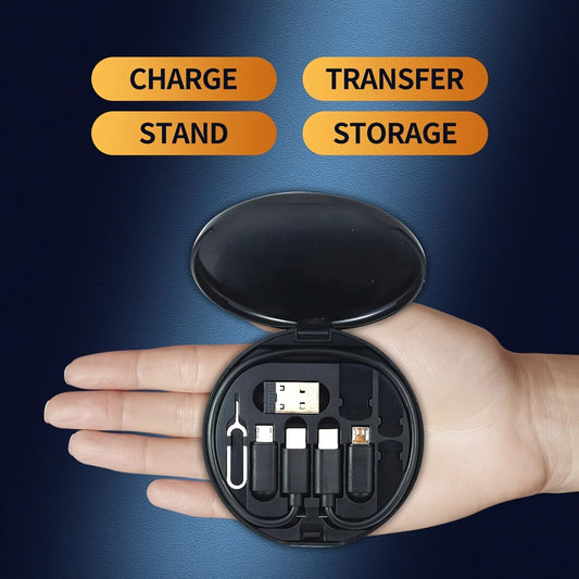 3 Pack  Multi-Function USB Charging Adapter Kit - USB A & Type C to Micro/Type C