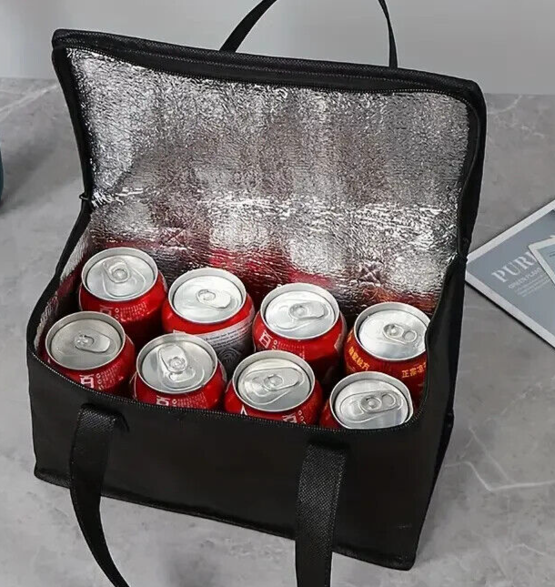 Insulated Lunch Bag - 8 Can Capacity Cooler Bag UK