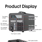 2000W Portable Solar Generator + 2x 200W Solar Panels Kit UK