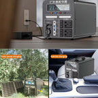 2000W Portable Solar Generator + 2x 200W Solar Panels Kit UK