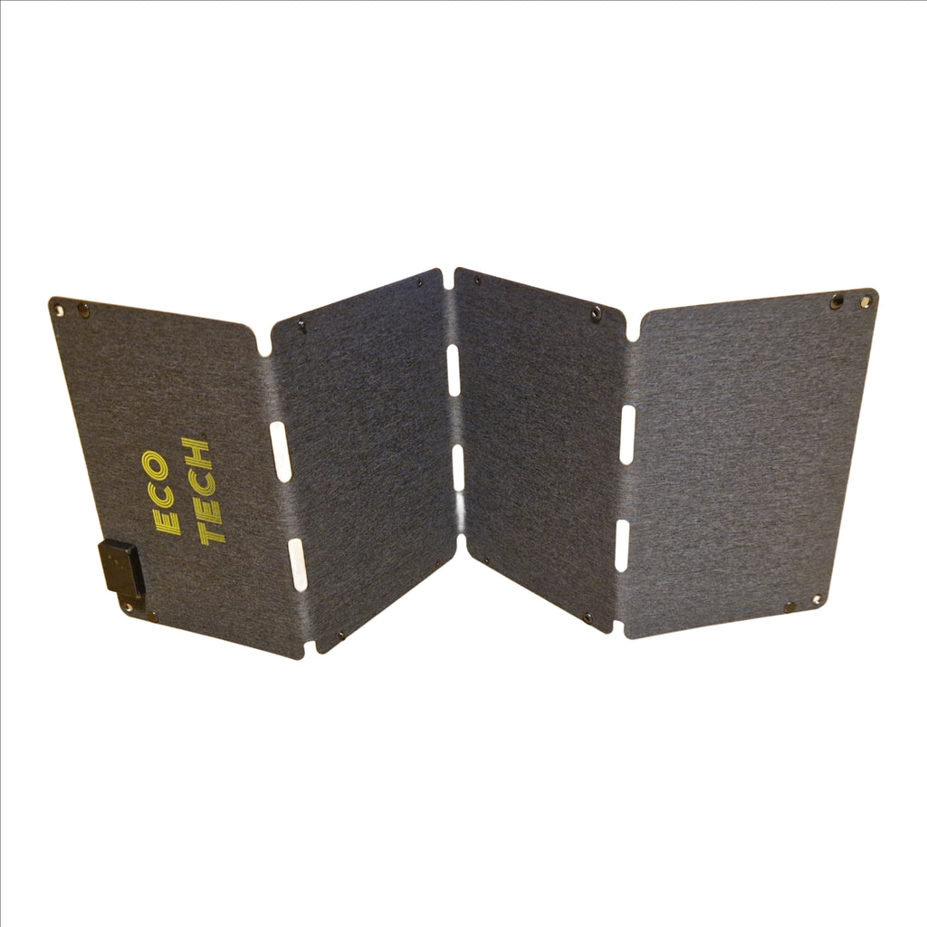 60W Foldable Solar Panel - Portable USB-C DC Fast Charger UK