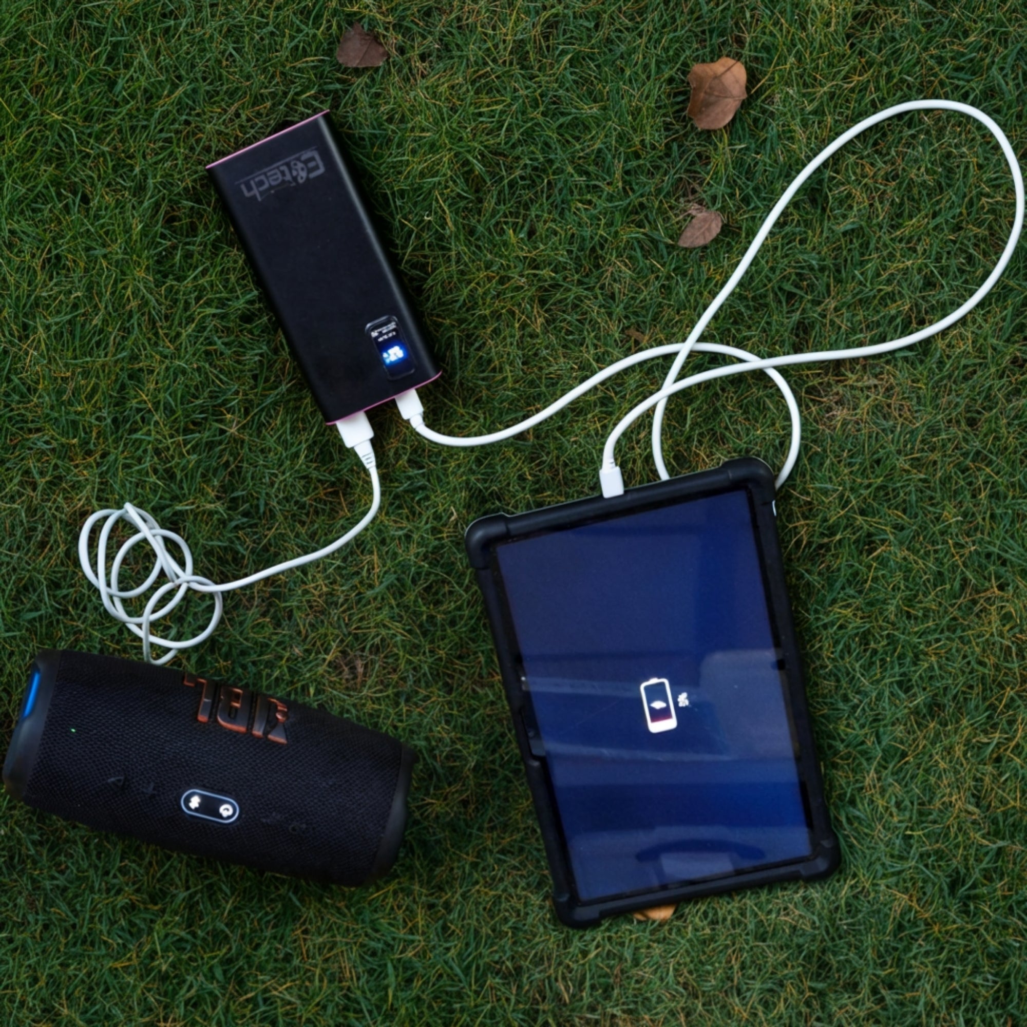 20,000mAh Portable Power Bank - 22.5W Fast Charging LED Display UK